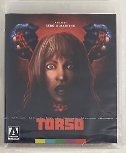Torso Blu-ray 1973 NEW Arrow Video Special Edition Sergio Martino DAMAGED CASE