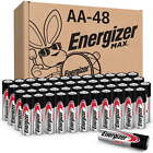 Energizer MAX AA Batteries (48 Pack), Double A Alkaline Batteries