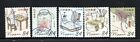 Japan 2020 ¥84 Letter Writing Day,(Sc# 4417-21), Used