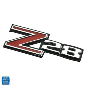 1970-1971 Camaro Z28 Grille Grill Emblem With Retainer GM 3982046 Each (For: 1970 Chevrolet Camaro Z28)