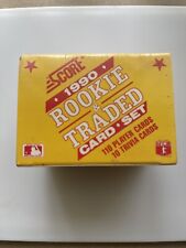 1990 Score Baseball Rookie & Traded Card Set Sealed.