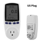LCD Watt Power Meter Plug Home Electrical Usage Monitor Consumption Analyzer