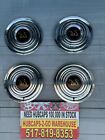 1956 Desoto Black/red/Gold Accent 2dr 4dr Convertible Beautiful Oem Hubcaps Set4