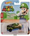 Hot Wheels Super Mario Character Cars Luigi Vehicle 2/7