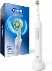 New ListingOral-B Pro 1000 Rechargeable Electric Toothbrush - White, No Brush Head