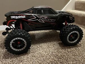Upgraded TRAXXAS X-MAXX 8S 77086-4 Red 50+ MPH Brushless 4WD Pro-Line Badlands