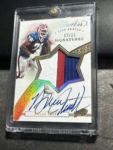 New Listing2020 FLAWLESS BRUCE SMITH AUTO PATCH 7/20 MINT RARE HOF 3 COLORS