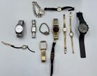Lot Vintage Watches Chromati, Adolfo, Timex, Bulova, Hamilton, more! for parts