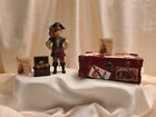 Bethany Lowe Halloween-Pirate Jack & Halloween Trunk, NWT, Rare and Retired.