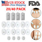 20/40PCS Electrode Pads Large Snap Replacement Tens For Electrode Pulse Massager