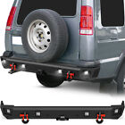 Rear Bumper for 1999-2004 Land Rover Discovery 2 Off-Road W/ LED Lights D-Rings (For: Land Rover Discovery)