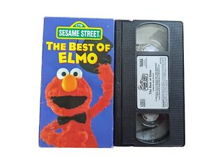 Sesame Street The Best of Elmo (VHS, 1994) Whoopy Goldberg, Julia Roberts - RARE