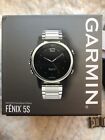 NWOT Garmin Fenix 5S Sapphire Edition GPS Watch 42mm  - Champagne and Black GPS
