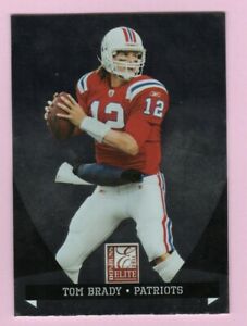 2011 Donruss Elite Tom Brady #57 Red Jersey New England Patriots  (TB1)