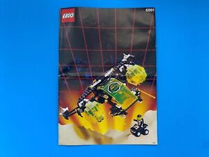 Lego 6981 Aerial Intruder Instruction Manual Only Vintage Blacktron