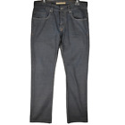 WE Fashion Blue Ridge Denim Storm Jeans Button Fly Men's Size 33x32