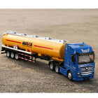 Semi Truck Toy Oil Tanker Tank Toy Diecast Vehicle Gift Toys for Kids Boys Blue