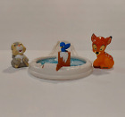 Fisher Price Little People Disney Bambi & Thumper 2012 Ice Pond Playset Complete