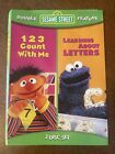 Sesame Street Double Feature: 123 Count with Me / Learning About Letters [DV...