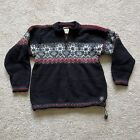 Dale Of Norway Classic Dale US Ski Team 1/4 Zip Wool Sweater Womens S/M See Desc