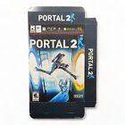 EMPTY Portal 2 BIG BOX Promo Display Art 16 x 11.5 x 2.5