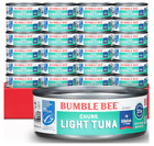 Bumble Bee Chunk Light Tuna In Water,Wild Caught - 5 oz Cans (Pack of 24)