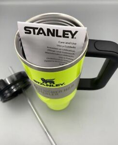 New Listing2024 Stanley Cup 30 0z Fluorescent Yellow Quencher H2.0 Stanley Tumbler Flask