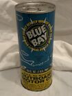 Vintage BLUE BAY Outboard Motor Oil COOL GRAPHICS Rare Pint Can Unopened