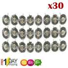 30x Stainless Steel Wire Brush For Dremel Rotary Die Grinder Removal Wheel Tool