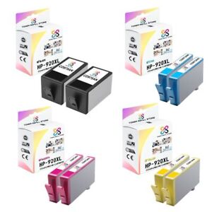 8PK TRS 920XL BCMY HY Compatible for HP OfficeJet 6000 6500 6500a Ink Cartridge