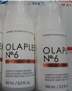 OLAPLEX No. 6 BOND SMOOTHER 3.3 oz 100 ml Lot Of 2 Authentic