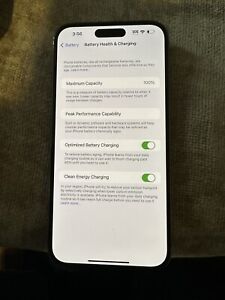 Apple iPhone 14 Pro Max -128 GB -Deep Purple (Unlocked) USED Battery Health 100%