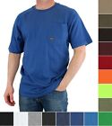 Ariat Rebar Men's T-Shirt Cotton Strong, Raglan Short Sleeve, Basic Pocket Tee