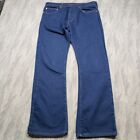 Levis 517 Jeans Mens 34x32 Blue Bootcut Slim Fit Clasic Dark Wash Denim