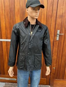 New ListingSALE BARBOUR BEDALE WAX JACKET Sage Green Waterproof coat Mens UK Size 40