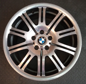 01-06 BMW E46 M3 19” x 8” Front Alloy Wheel Style 67 OEM 2229650 10 Split Spoke
