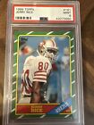 1986 Topps #161 Jerry Rice Rookie RC PSA 9 MINT San Francisco 49ers