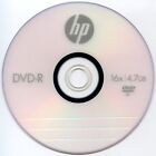 10-Pack HP 16X Logo Blank DVD-R Recordable Disc Media 4.7GB with Paper Sleeve