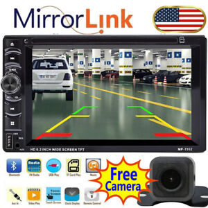 Car Stereo In-Dash CD MP3 Receiver w/ USB Auxiliary Input Mirror Link For GPS