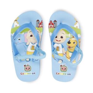 COCOMELON Toddler Boy Girl Flip Flop Slide Sandals Swim Shoe 2T 3T 4T 5T 5 6 7 9