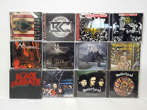 Lot of 40 Heavy Metal/Rock CDs VG+-NM Motörhead IRON MAIDEN Black Sabbath MTL1