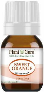 Sweet Orange Essential Oil 100% Pure Natural Therapeutic Grade Citrus Sinensis