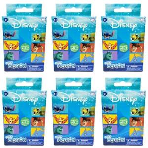 Disney Pixar Chibi in Motion Dangler Bag Clips - Lot of 6 Sealed Blind Boxes