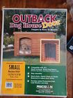 Outback Small Dog House DOOR FLAP Vinyl Weather Resistant Clear Durable