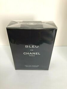 CHANEL Bleu De Chanel Eau De Parfum For Men 3.4 Oz / 100 ml-New Sealed