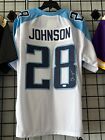 New ListingChris Johnson Autographed/Signed Jersey JSA COA Tennessee Titans