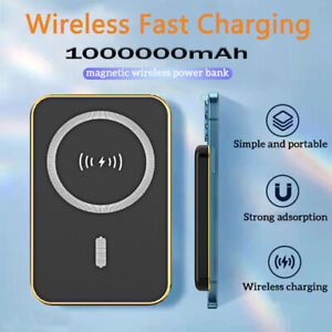 USA 900000mah Portable Power Bank LCD LED  Battery Charger For Mobile Phone