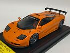 1/18 UT Models Mclaren F1 Street GTR in Orange set on a Leather base  AB010A