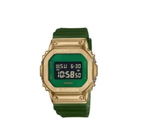 Casio G-Shock Digital 5600 Series Ion plated Metal Bezel Men's Watch GM5600CL-3