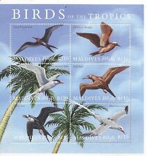Maldives , Birds of the tropics Mini Sheet  MINT NH